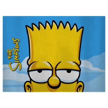 The Simpsons Bart, Επιφάνεια κοπής γυάλινη (38x28cm)