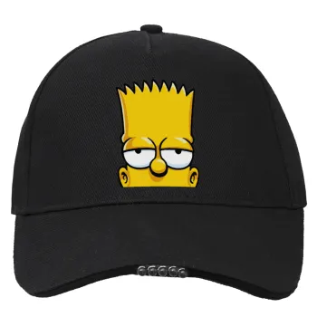The Simpsons Bart, Work & Activity LED Light Cap – Perfect for Night & Low Light Conditions (100% COTTON, ADULT, UNISEX)