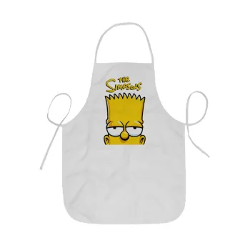 The Simpsons Bart, Ποδιά Σεφ ολόσωμη κοντή  Παιδική (44x62cm)