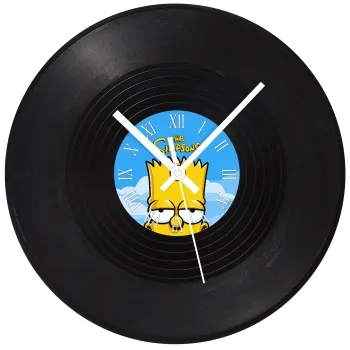 The Simpsons Bart, Ρολόι τοίχου Βινύλιο (30cm)