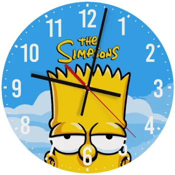 The Simpsons Bart, Ρολόι τοίχου ξύλινο (30cm)