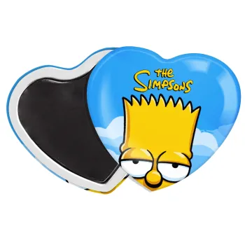 The Simpsons Bart, Μαγνητάκι καρδιά (57x52mm)