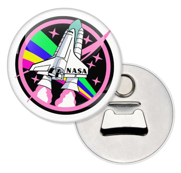 NASA pink — Μαγνητάκι & Ανοιχτήρι (5.9cm)