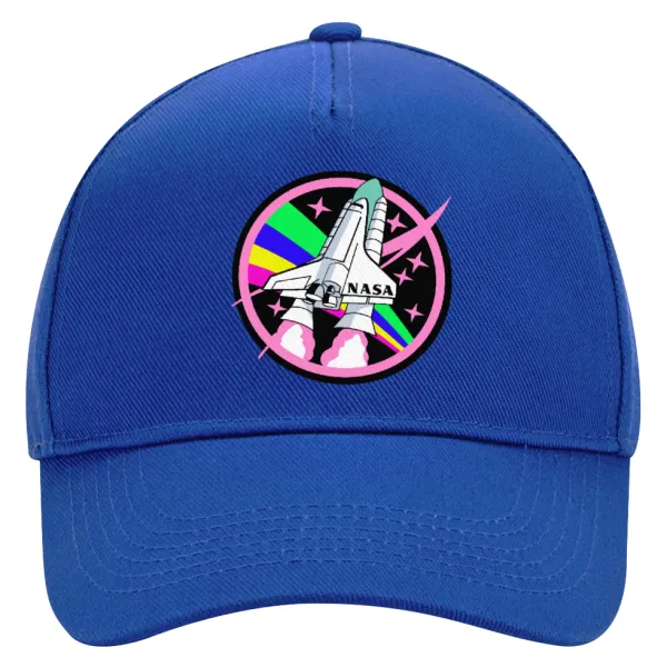 NASA pink — Ultimate Adult Hat BLUE, (100% COTTON DRILL, ADULT, UNISEX, ONE SIZE)