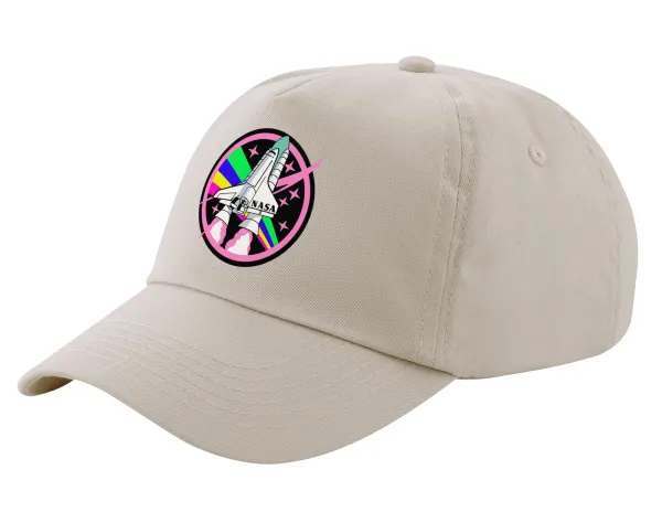 NASA pink — SAND Adult Cap Cotton (UNISEX, ONE SIZE)