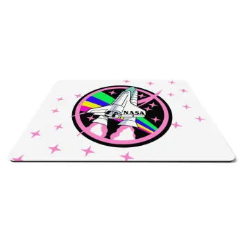 NASA pink, Mousepad rect 27x19cm