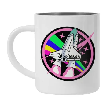 NASA pink, Mug Stainless steel double wall 300ml