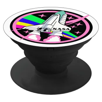 NASA pink, Phone Holders Stand  Μαύρο Βάση Στήριξης Κινητού στο Χέρι