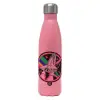 Μεταλλικό παγούρι θερμός Ροζ Ματ (Stainless steel), διπλού τοιχώματος, 500ml