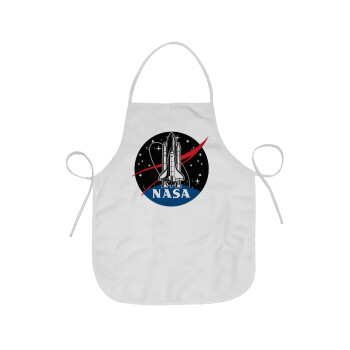 NASA Badge, Chef Apron Short Full Length Adult (63x75cm)