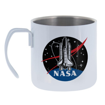 NASA Badge, Mug Stainless steel double wall 400ml