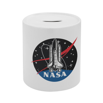 NASA Badge, Κουμπαράς πορσελάνης με τάπα