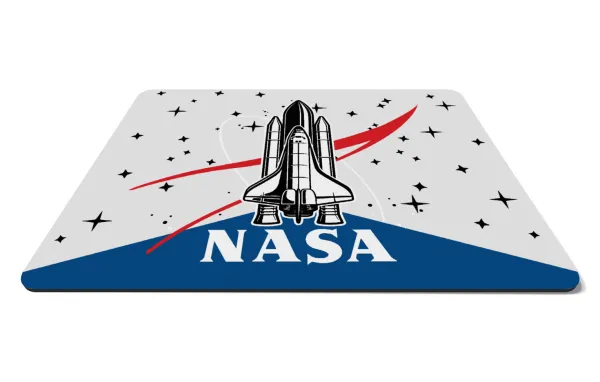 NASA Badge — Mousepad ορθογώνιο 27x19cm