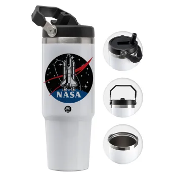 NASA Badge, Θερμός Ανοξείδωτο 30oz με χερούλι