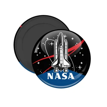 NASA Badge, Μαγνητάκι ψυγείου στρογγυλό διάστασης 5cm