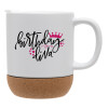 Ceramic coffee mug Cork (MAT), 330ml