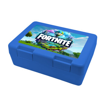Fortnite land, Children's cookie container BLUE 185x128x65mm (BPA free plastic)
