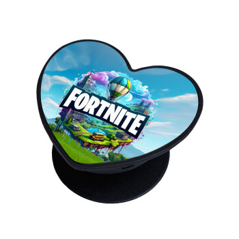 Fortnite land, Phone Holders Stand  καρδιά Μαύρο Βάση Στήριξης Κινητού στο Χέρι