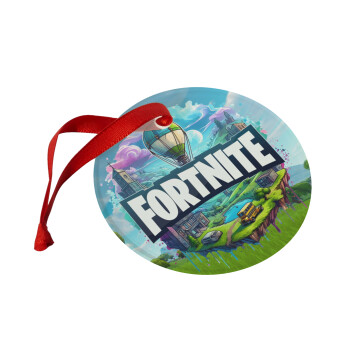 Fortnite land, Στολίδι Χριστουγεννιάτικο στολίδι γυάλινο 9cm