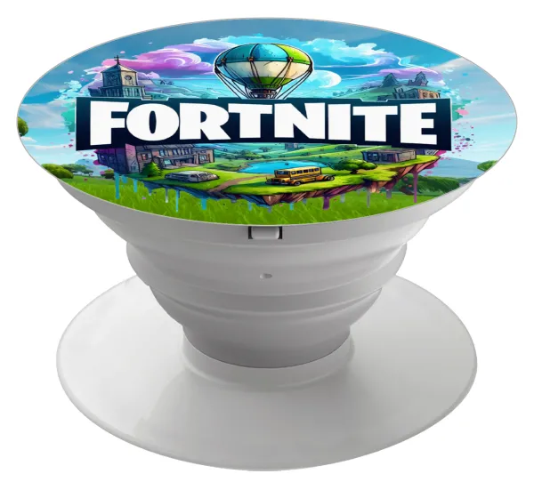 Fortnite land — Phone Holders Stand  Λευκό Βάση Στήριξης Κινητού στο Χέρι