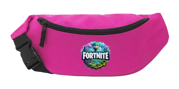 Fortnite land — Unisex waist bag (banana) in PINK color with 2 pockets
