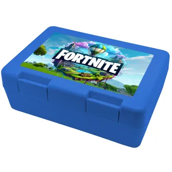 Fortnite land, Children's cookie container BLUE 185x128x65mm (BPA free plastic)