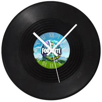 Fortnite land, Ρολόι τοίχου Βινύλιο (30cm)