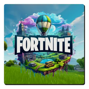 Fortnite land, Τετράγωνο μαγνητάκι ξύλινο 6x6cm