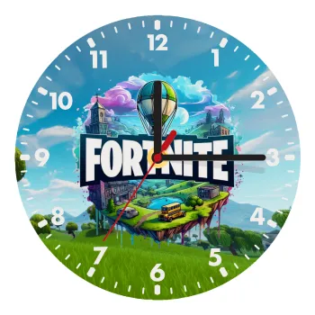 Fortnite land, Ρολόι τοίχου ξύλινο (20cm)