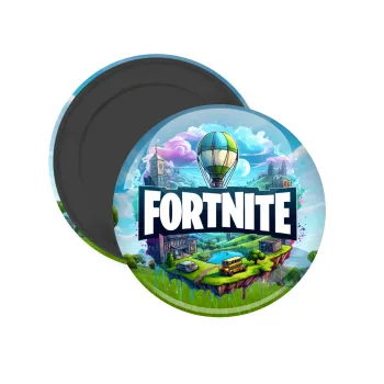 Fortnite land, Μαγνητάκι ψυγείου στρογγυλό διάστασης 5cm