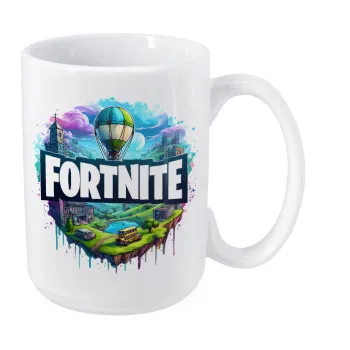 Fortnite land, Κούπα Mega, κεραμική, 450ml
