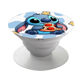 Stitch Pizza, Phone Holders Stand  White Hand-held Mobile Phone Holder