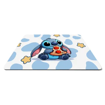 Stitch Pizza, Mousepad rect 27x19cm