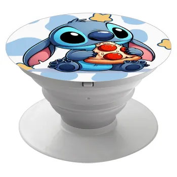 Stitch Pizza, Phone Holders Stand  White Hand-held Mobile Phone Holder