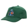 Children's Baseball Cap, 100% Cotton Drill, GREEN (COTTON, CHILDREN'S, ONE SIZE)