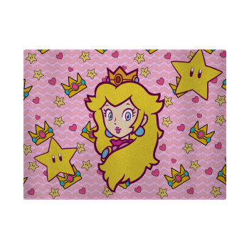 Princess Peach, Επιφάνεια κοπής γυάλινη (38x28cm)
