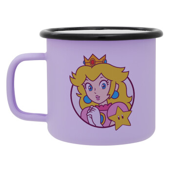 Princess Peach, Κούπα Μεταλλική εμαγιέ ΜΑΤ Light Pastel Purple 360ml