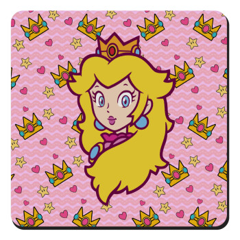 Princess Peach, Τετράγωνο μαγνητάκι ξύλινο 9x9cm