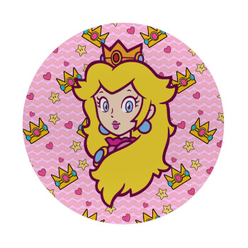Princess Peach, Mousepad Round 20cm
