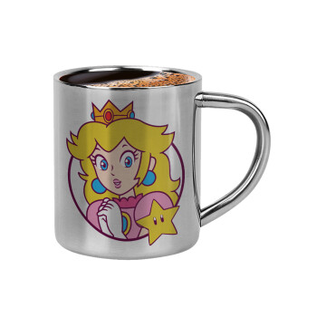 Princess Peach, Κουπάκι μεταλλικό διπλού τοιχώματος για espresso (220ml)