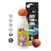 Bascetball Metal mug thermos, double wall, 550ml
