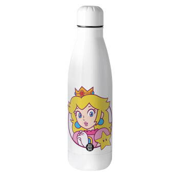 Princess Peach, Metal mug thermos (Stainless steel), 500ml