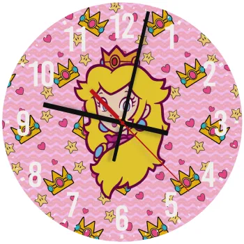 Princess Peach, Ρολόι τοίχου ξύλινο (30cm)