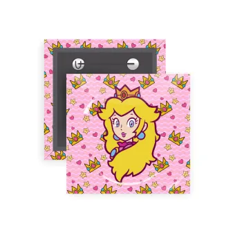 Princess Peach, Κονκάρδα παραμάνα τετράγωνη 5x5cm