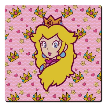 Princess Peach, Τετράγωνο μαγνητάκι ξύλινο 6x6cm
