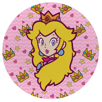 Princess Peach, Mousepad Στρογγυλό 20cm