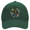 Adult Ultimate Hat GREEN, (100% COTTON DRILL, ADULT, UNISEX, ONE SIZE)