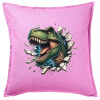Sofa cushion Pink 50x50cm includes filling