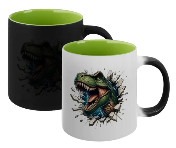 Dinosaur break wall — Μαγική εσωτερικό πράσινη