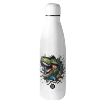 Dinosaur break wall, Metal mug thermos (Stainless steel), 500ml